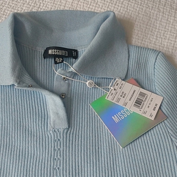 NWT Misguided Matching Knit Set - size 6 - Picture 7 of 7